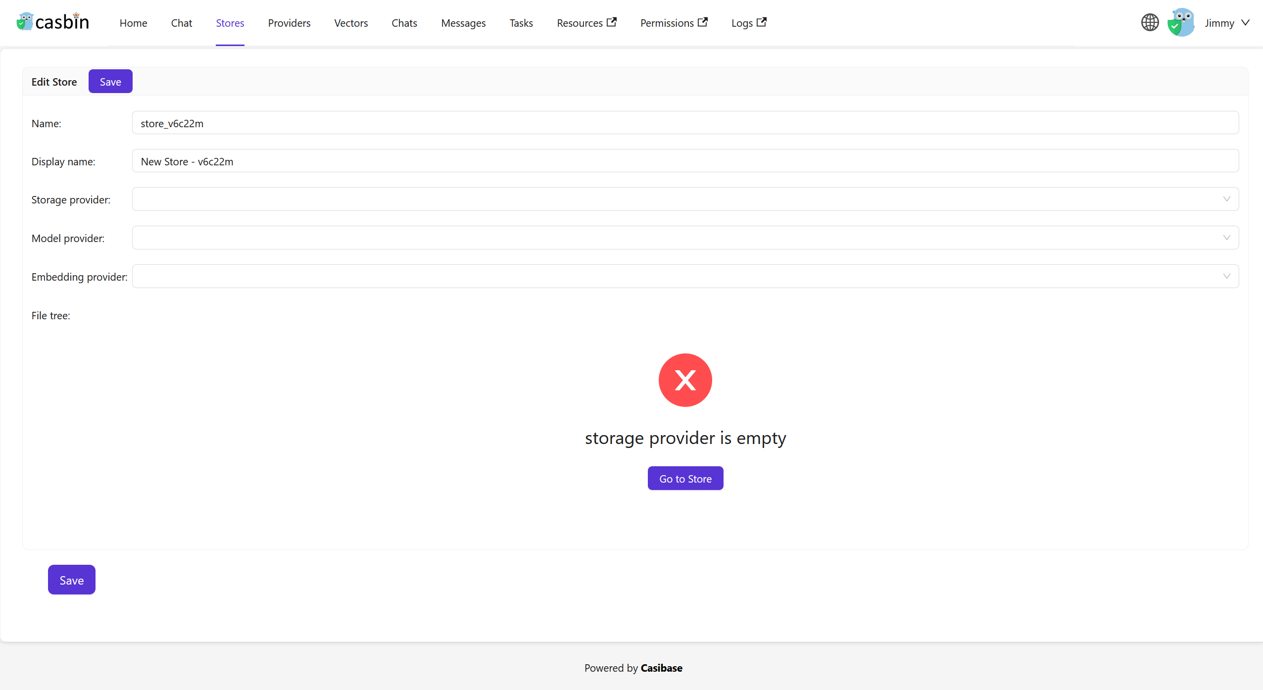 Casibase-stores-form-preview