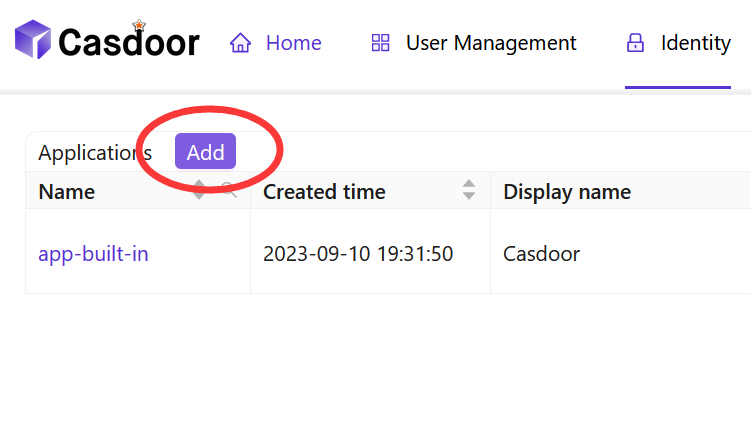 Casdoor-applications-add