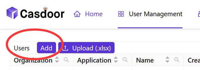 Casdoor-users-add