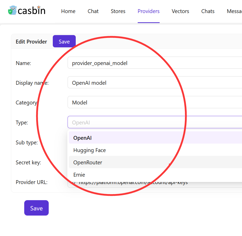 Casibase-model-select