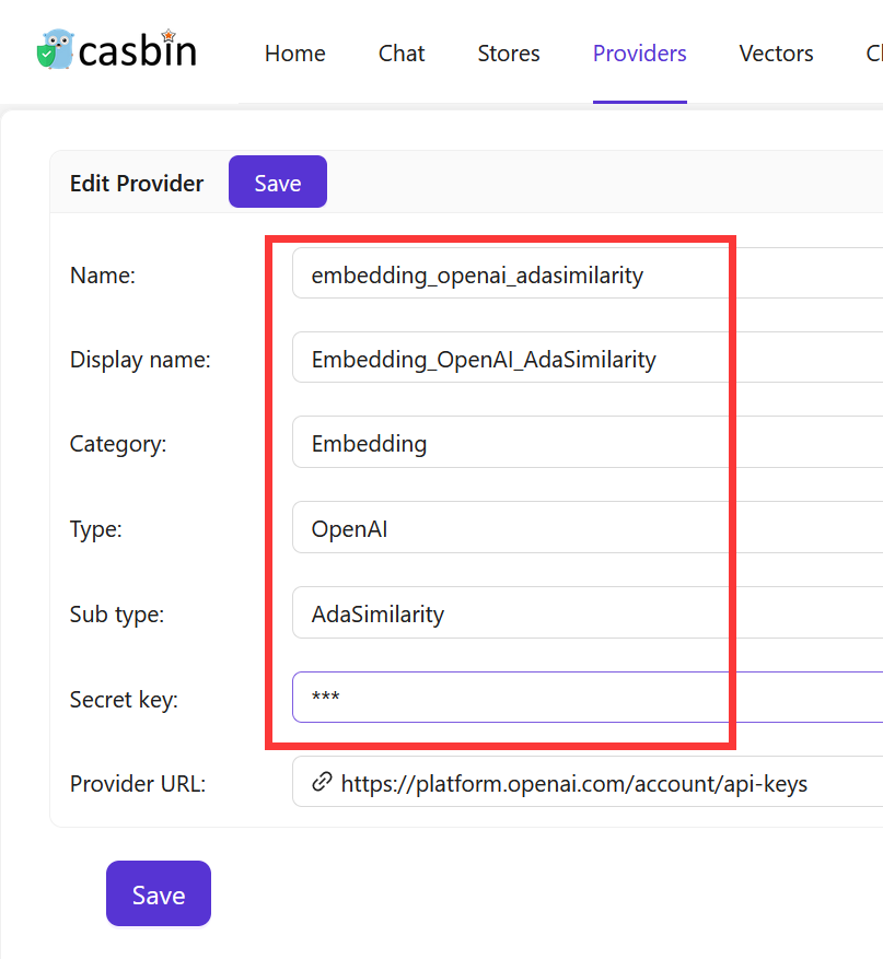 Casibase-embedding