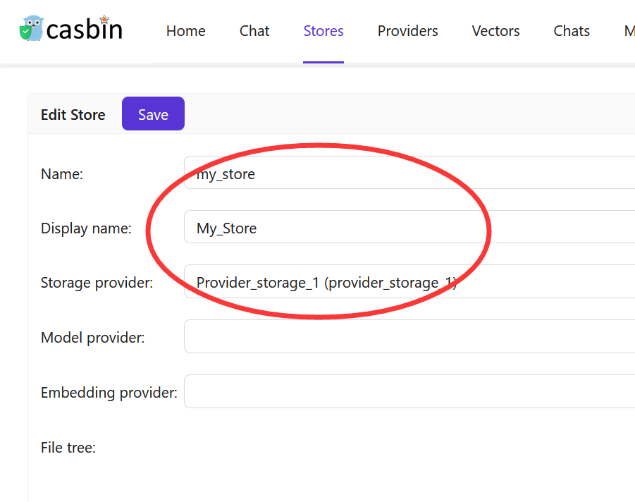 Casibase-stores-form-filling